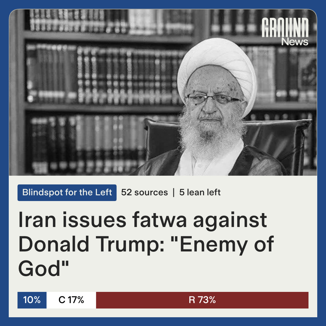 A senior Iranian cleric has issued a fatwa naming President Donald Trump an “enemy of God” following threats against Supreme Leader Ayatollah Ali Khamenei. Grand Ayatollah Naser Makarem Shirazi decl...