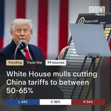 The White House is reviewing whether to lower tariffs on Chinese imports as part of potential trade negotiations. A source familiar with the discussions said any reduction would be tied to a formal de...