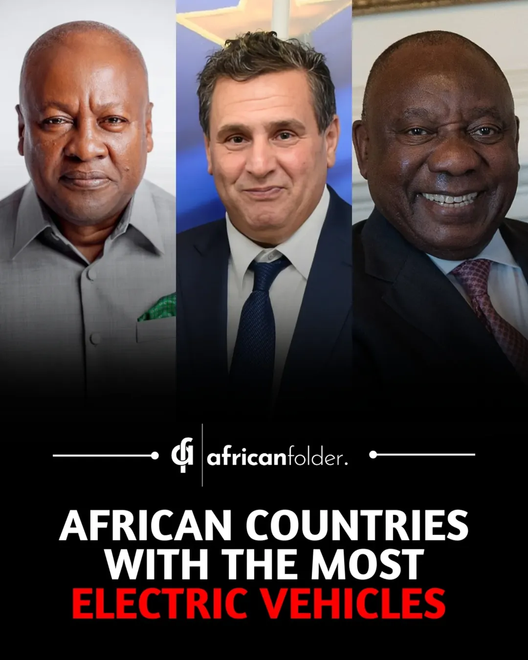 Ghana leads African countries in electric vehicle adoption with 17,000 EVs, followed by Morocco (10,000) and South Africa (6,000), according to the International Energy Agency.This growth aligns with ...