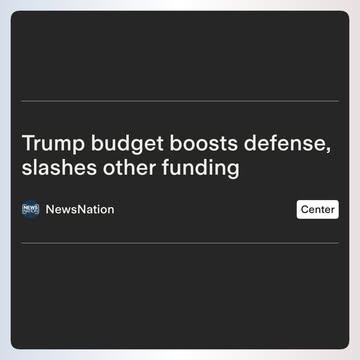 President Donald Trump’s newly released budget plan calls for a $163 billion cut to nondefense spending while increasing the defense budget to $1.01 trillion. ⁠⁠The Department of Homeland Security wou...