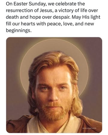 My Grandma just posted this to her Facebook 🤣 😆 😂 Happy Easter everyone and as always…may the force be with you!-🌭 FOLLOW ❤️ SHARE 🌭-#comedy #tweets #viral #darkhumor #funny #holupmemes #explorepage #...