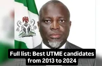 Full list: Best UTME candidates from 2013 to 2024Amidst explanations for the 2025 UTME result glitches, the Joint Admissions and Matriculation Board (JAMB) has released a comprehensive list of the top...