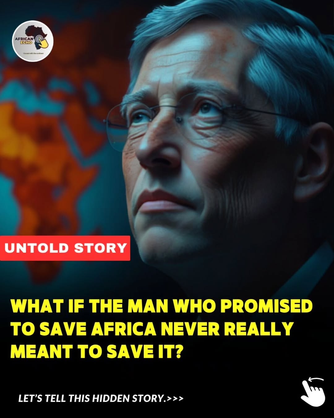 What if the HERO you trusted to save MILLIONS was never really here to save you?For years, BILL GATES has stood as the shining face of global aid in Africa. With billions spent on fighting AIDS and bo...