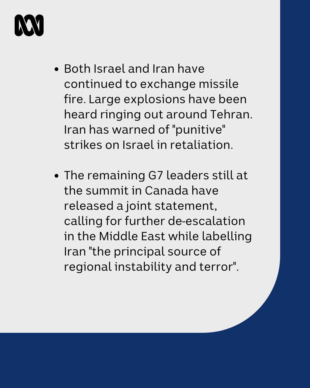The conflict between Iran and Israel has entered its sixth day, with no sign of de-escalation and US President Donald Trump calling for Iran's 