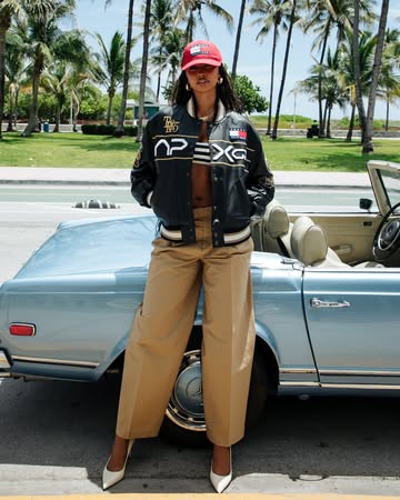 Had the honor to be styled by @tommyhilfiger for their exclusive collab collection with @f1movie #tommyfamily #F1TheMovie 🏎️💨Tommy dowwnnnn all the way to the jewelry ✨ F1 movie in theaters June 27thS...