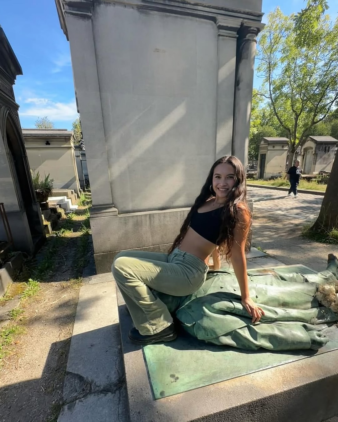The Story behind the Grave of Victor Noir, Père Lachaise Cemetery, Paris:Victor Noir was a 19th-century French journalist whose tomb became an unlikely symbol of fertility and desire. Sculpted by Jule...