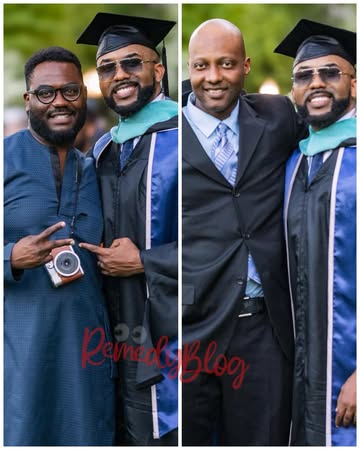 “It is necessary to step off the dance floor and onto the balcony to reflect how far you have come…”- Banky W says as he bags a Masters degree in policy management.