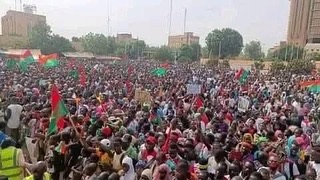 Breaking News 🚨🚨🚨Millions of @burkinafasoinfo Citizens are currently in the streets protesting against France 🇫🇷. They do not want France  and other Foreign Powers in their country . They are extremel...