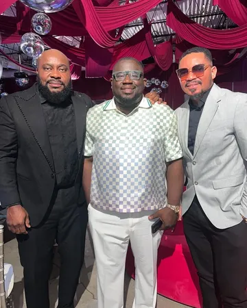 Guests at Chioma Adeleke's 30th birthday party
