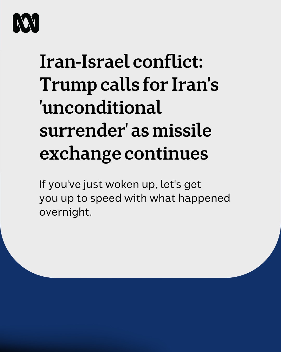 The conflict between Iran and Israel has entered its sixth day, with no sign of de-escalation and US President Donald Trump calling for Iran's 