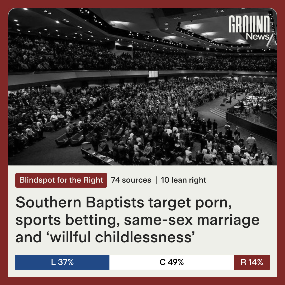 Southern Baptist Convention delegates are gathering in Dallas this week to vote on a slate of resolutions targeting pornography, same-sex marriage, sports betting, and declining birthrates. ⁠⁠The prop...
