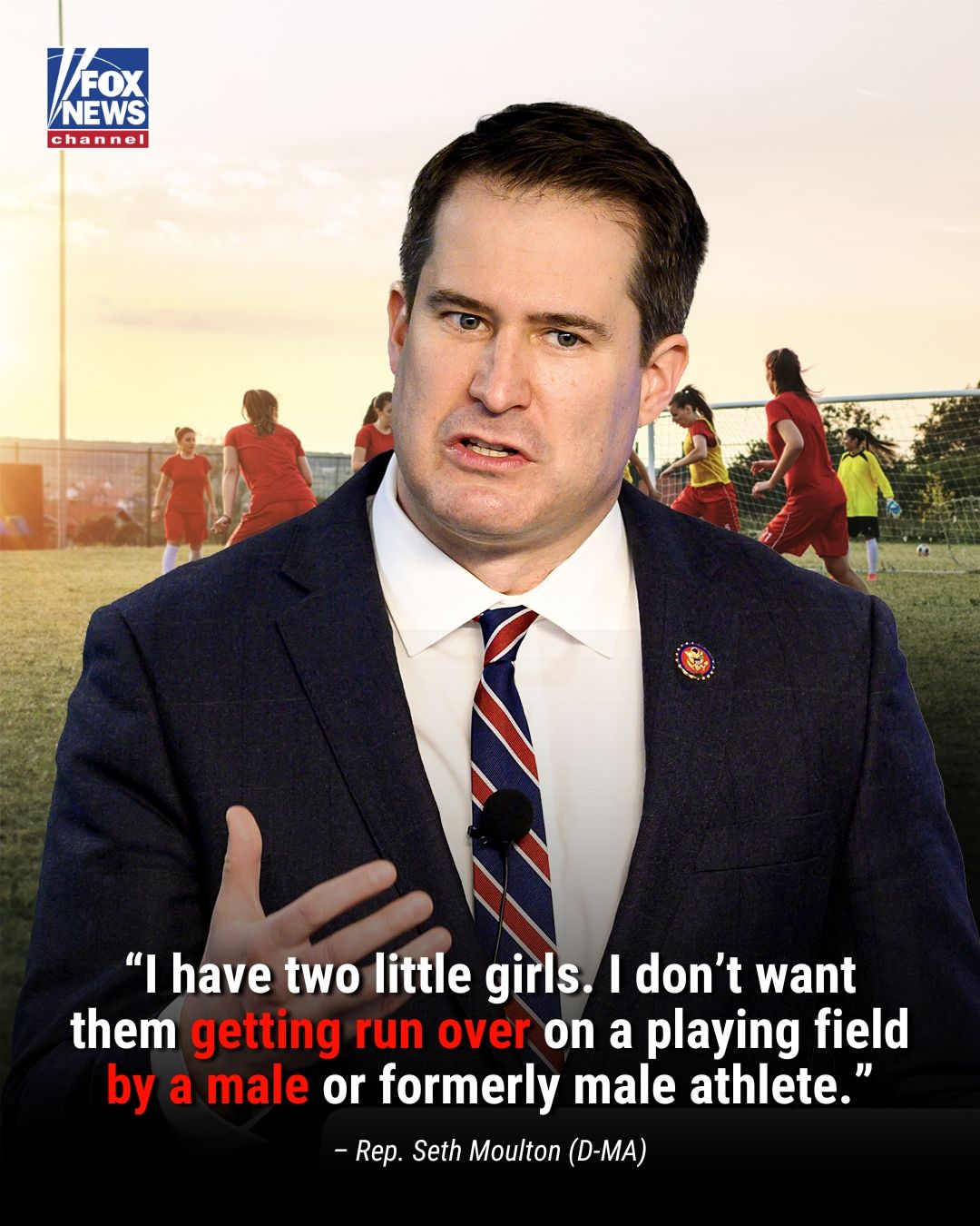 Rep. @sethmoulton (D-MA) calls out Democrats for taking extreme stances on transgender issues: 