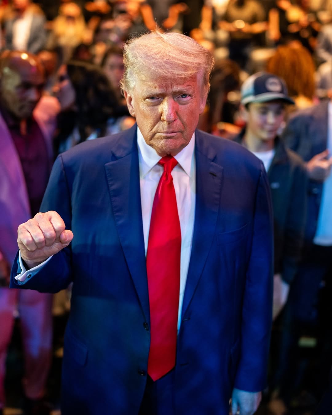 President Donald J. Trump at @UFC 316 🇺🇸🦅 @DanaWhite