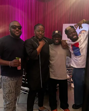 Guests at Chioma Adeleke's 30th birthday party
