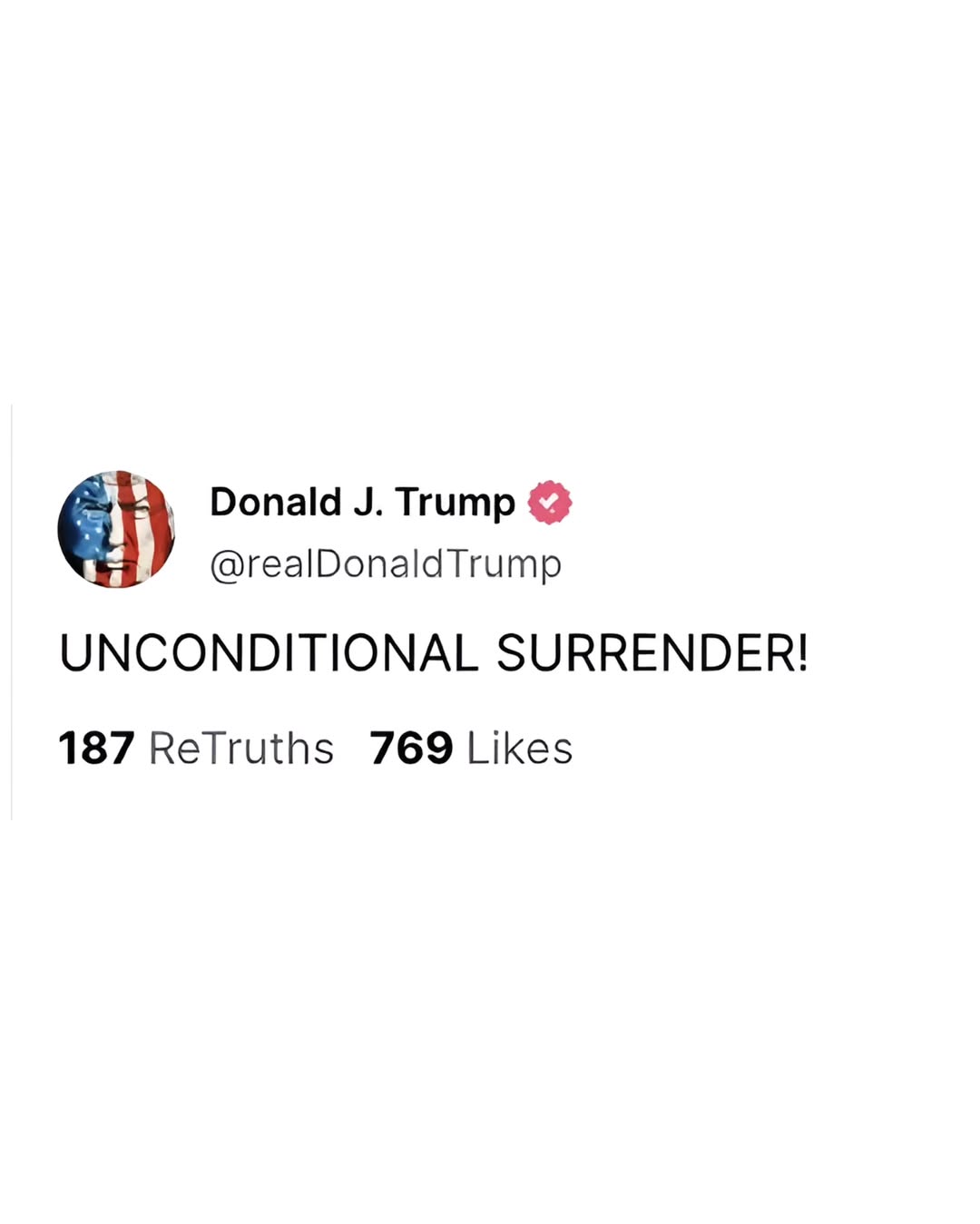 a dramatic escalation in U.S.–Iran tensions, where U.S. President Donald Trump publicly demanded that Iran agree to an “unconditional surrender.” Such a statement typically implies that Iran must give...