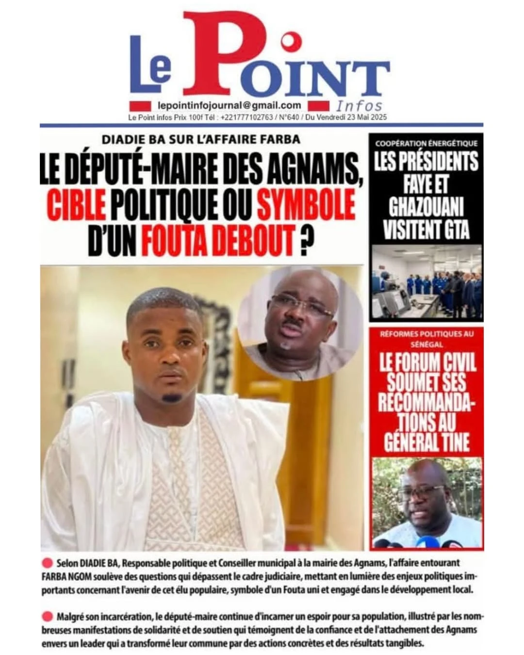 🔴[𝗦𝗘𝗡𝗘𝗚𝗔𝗟] 🇸🇳 : Unes des journaux de Vendredi 23 Mai 2025.#RevueDePresse____________________________________________@dakar_snap #election2024 #MackySall #presidentielle2024 #senegalaise #senegal🇸🇳 #da...