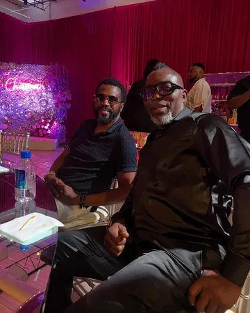 Guests at Chioma Adeleke's 30th birthday party