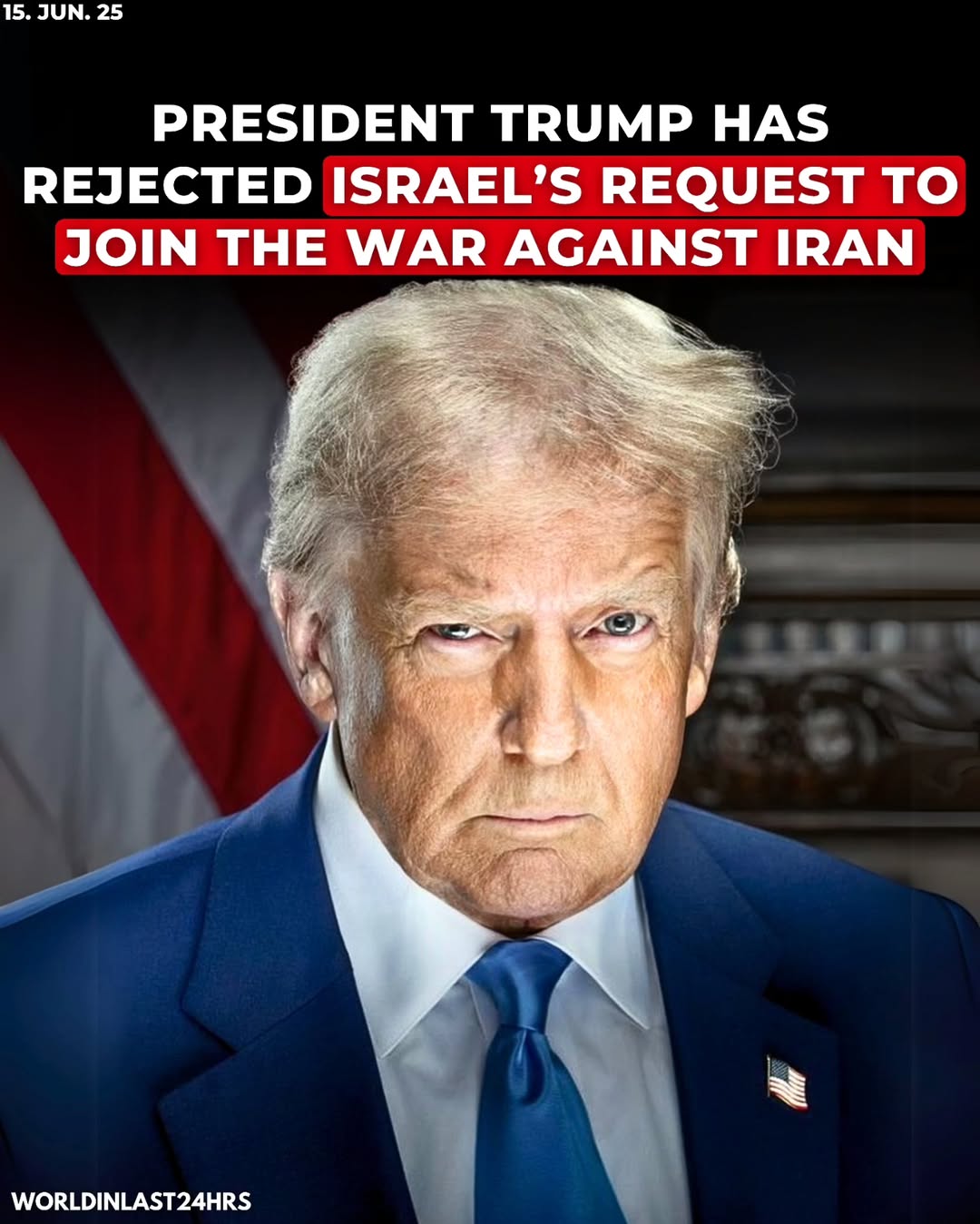 In the midst of escalating tensions between Israel and Iran, U.S. President Donald Trump has issued a strong statement addressing the situation. He made it clear that the United States had no involvem...