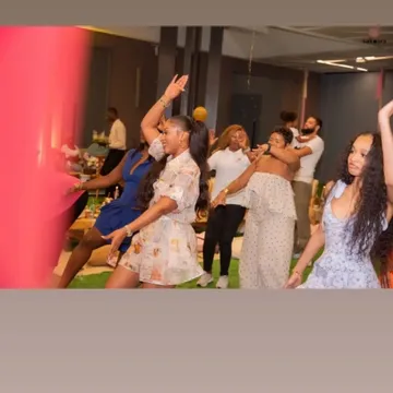 Nigerian singer, Davido's second babymama Amanda shares more lovely moments from their daughter, Hailey Adeleke's 8th birthday party