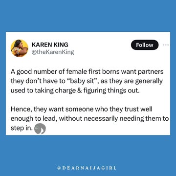 Do you agree? Share your thoughts with me in the comments 💙Happy new week as my week starts on Tuesday 😂😂, I’m not a fan of Mondays ———————————————————Grab a copy of my book dearnaijagirl . Send a dm ...