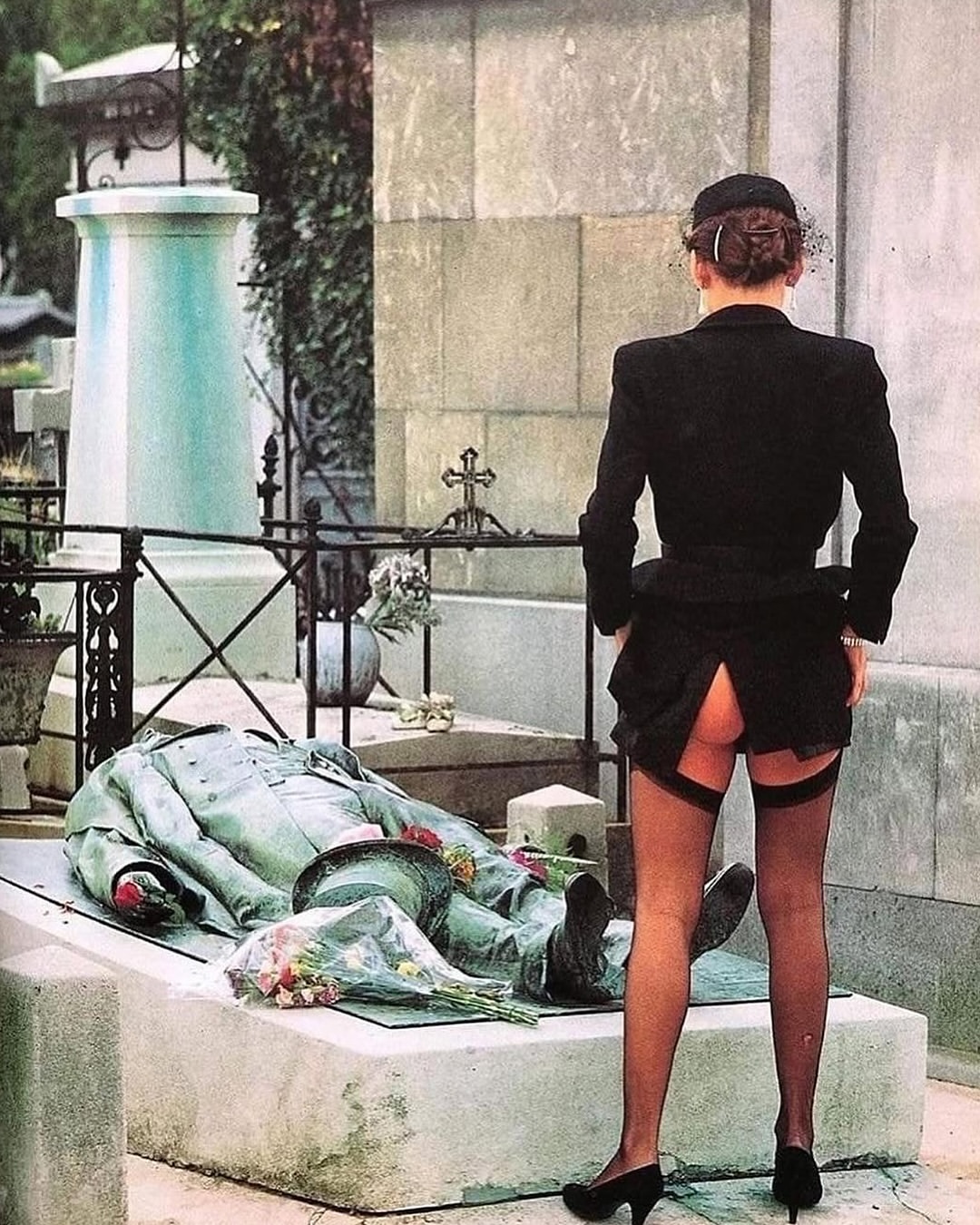 The Story behind the Grave of Victor Noir, Père Lachaise Cemetery, Paris:Victor Noir was a 19th-century French journalist whose tomb became an unlikely symbol of fertility and desire. Sculpted by Jule...