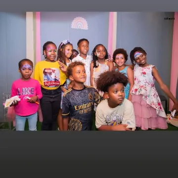 Nigerian singer, Davido's second babymama Amanda shares more lovely moments from their daughter, Hailey Adeleke's 8th birthday party