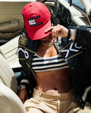 Had the honor to be styled by @tommyhilfiger for their exclusive collab collection with @f1movie #tommyfamily #F1TheMovie 🏎️💨Tommy dowwnnnn all the way to the jewelry ✨ F1 movie in theaters June 27thS...