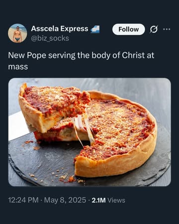 Pope Leo the XIV meme dump-🌭 FOLLOW ❤️ SHARE 🌭-#comedy #tweets #viral #darkhumor #funny #holupmemes #explorepage #funnymemes #historymemes #relatablememe #wtfmemes #hoodmemes #tweetmemes #sausagetunne...