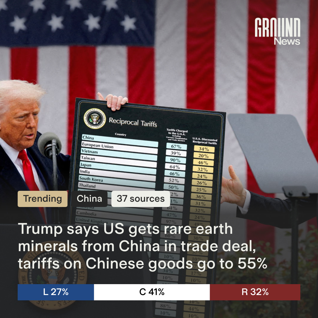 President Donald Trump said Wednesday that the U.S. and China have reached a deal in which China will supply rare earth minerals and magnets, and the U.S. will allow Chinese students to study at Ameri...