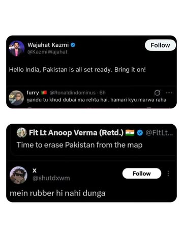 Amid rising tensions between India and Pakistan following the tragic Pahalgam attack on April 23, 2025, where 27 people—including 26 tourists and one local—lost their lives, Pakistani Twitter users ha...