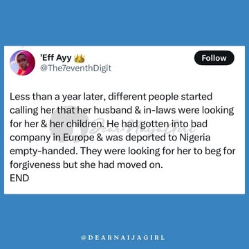 Im still short of words. Why are they looking for her? #dearnaijagirl #marriage