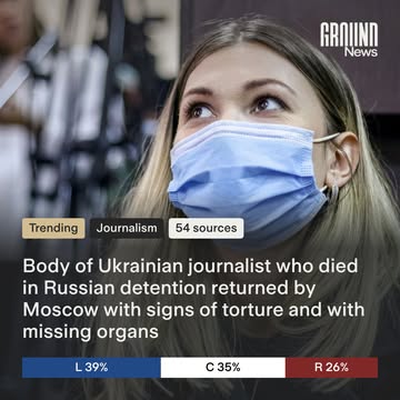 Ukrainian journalist Victoria Roshchyna, who vanished in Russian-occupied territory in 2023, has been confirmed dead after her body was returned to Ukraine as part of a February exchange. ⁠⁠A forensic...