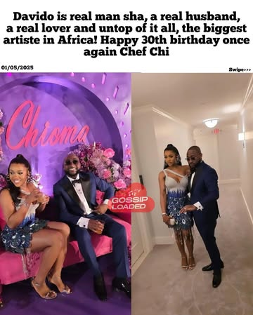 Davido continues to proof his love as the husband material to his LOML Chioma Adeleke as they both dance together at her 30th surprise birthday party in Atlanta. 🙆🏾‍♂️🏃🏾‍♂️🏃🏾‍♂️🏃🏾‍♂️