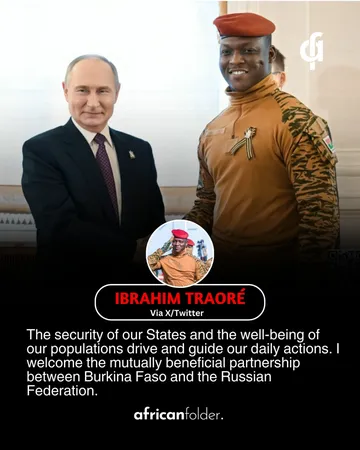 On May 9, 2025, Burkina Faso's president, Capitain Ibrahim Traoré, attended Moscow's Victory Day parade, marking the 80th anniversary of the Soviet triumph over Nazism. The event at Red Square, follow...