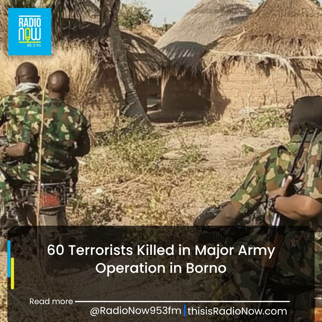 At least 60 insurgents have been killed in a joint land and air assault by Nigerian forces in Bita, Borno State. The Nigerian Army confirmed the overnight operation, describing it as a “decisive and c...