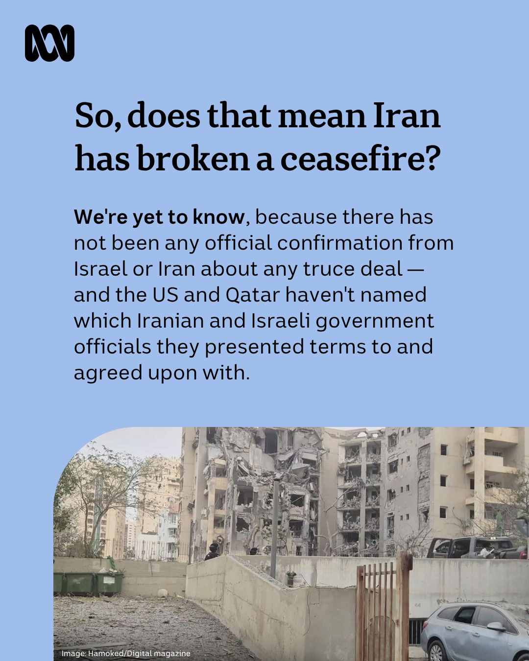 There are some conflicting reports around about what is supposed to happen in the coming hours in the Middle East around a proposed ceasefire.Earlier, Iran's Foreign Affairs Minister Abbas Araghchi sa...