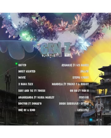 Zinoleesky finally unveiled track list to his Gen Z album. 🙆🏾‍♂️🏃🏾‍♂️🏃🏾‍♂️🏃🏾‍♂️Which song are you looking forward to?