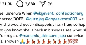 Nollywood actress Ekene Umenwa partners with Jennifer Odonwodo, wife of late actor Junior Pope, to plan her sister Marymic's bridal shower.