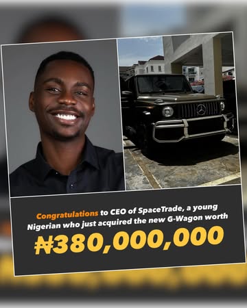 Even in these hard times, young Nigerians are still finding legitimate ways to make money. Emmanuel Amure, Founder of SpaceTrade @calmespace, is a young billionaire in the making. Congratulations on y...