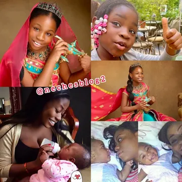 Proud mom, Sophia Momodu releases beautiful photos to celebrate her daughter, Imade Adeleke's 10th birthday