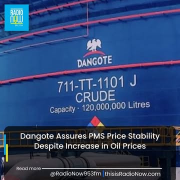 The Dangote Petroleum Refinery says it has continued to cut the price of Premium Motor Spirit—widely known as petrol—despite turbulence in international crude oil markets… Continue reading at thisisRa...
