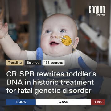 In a historic first, doctors used CRISPR-based gene editing to treat a baby with a fatal genetic disorder, marking a breakthrough in personalized medicine. KJ Muldoon, born with CPS1 deficiency—a cond...