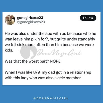 Long read but very much worth it What do we call this one? 😭😩😩Please share your thoughts with me in the comments #dearnaijagirl #marriage #fathers #mothers