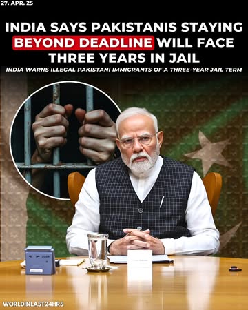 India has stepped up its efforts to tackle illegal immigration, with a special focus on Pakistani nationals living unlawfully in the country. The government has issued a strict warning that Pakistanis...