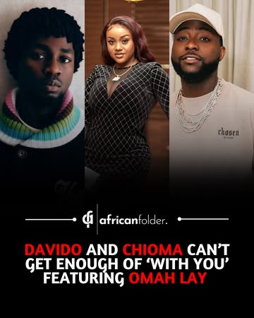 Davido and his wife Chioma are not only in love with each other, but also with the new Afrobeats anthem ‘With You’ featuring Omah Lay. 💕 🔥 Swipe to watch the video.#africanfolder