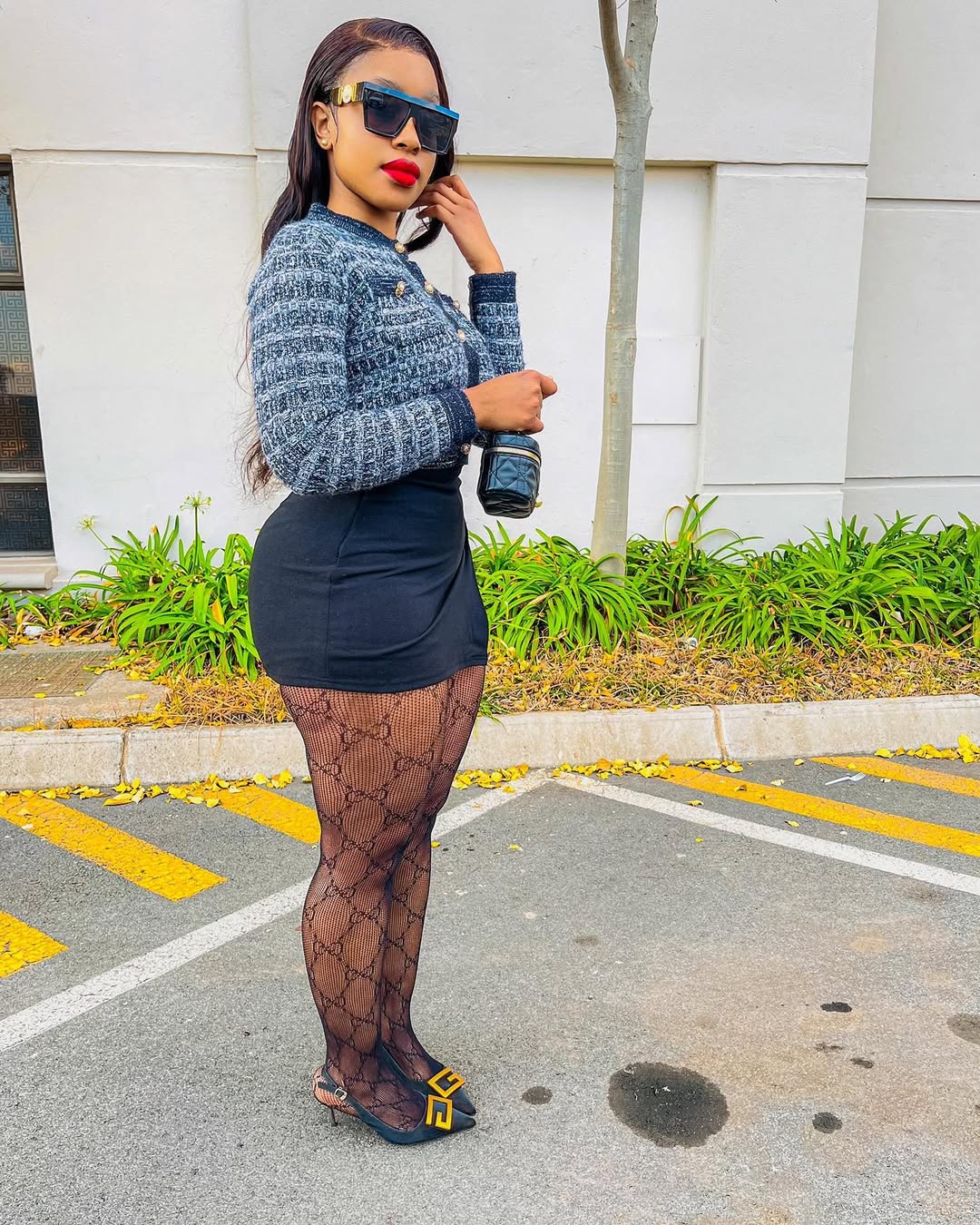 Pretty n Nice 🤍 #explorepage✨ #explorepage #explore #fashion #outfit #outfitinspo #fashionblogger #fashionnova #blackgirlmagic #africanbeautyoman #slimthick #outdoors #black #skort #slay #baddie #smar...
