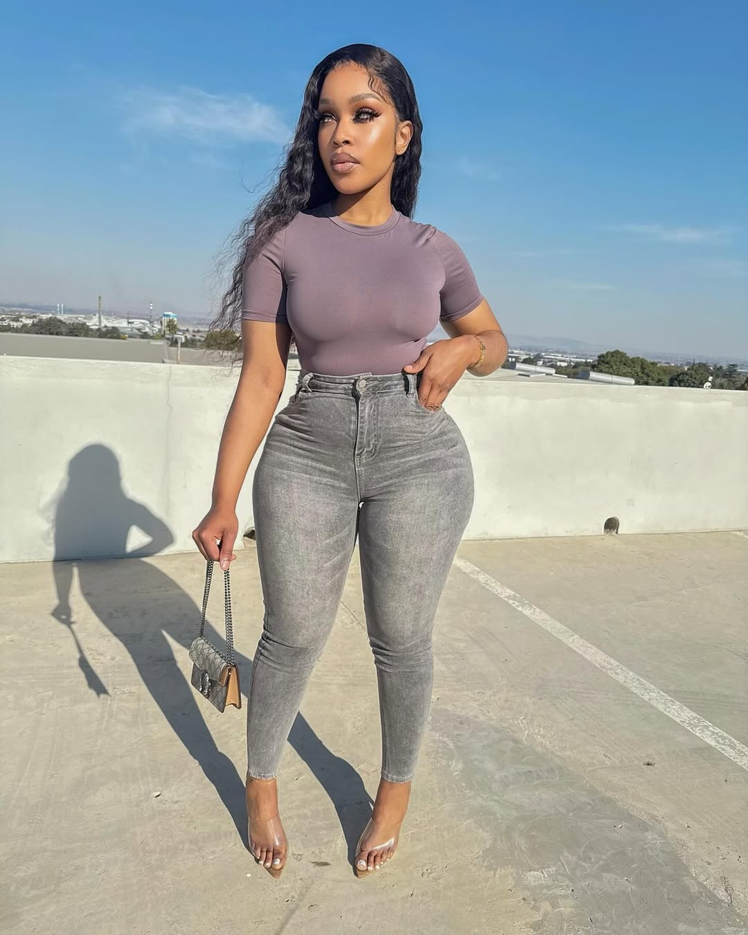 Rare Spec🤍#explorepage #explorepage✨ #explore #baddie #baddieoutfits #slaying #slay #casualstyle #jeans #cleanbeauty #smartcasual #outfitoftheday #outfit #outfitinspo #heels#blackgirlmagic #fashionsty...