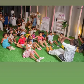 Nigerian singer, Davido's second babymama Amanda shares more lovely moments from their daughter, Hailey Adeleke's 8th birthday party