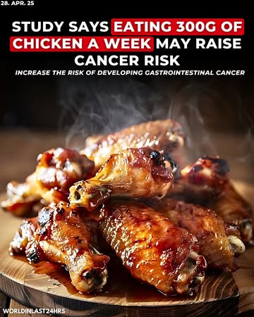 The study, conducted by researchers in the field of health and nutrition, found a potential link between high chicken consumption and an increased risk of gastrointestinal cancer. It specifically high...