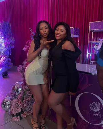 Guests at Chioma Adeleke's 30th birthday party
